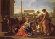 Rest on the Flight into Egypt Nicolas Poussin